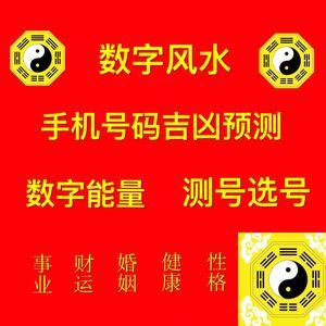 奇门遁甲周易测选手机号码预测吉凶 车牌号 数字能量磁场风水定制