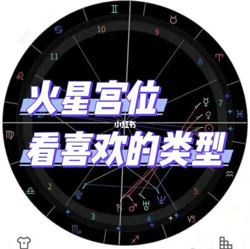 火星宫位看喜欢什么人星盘解读恋爱