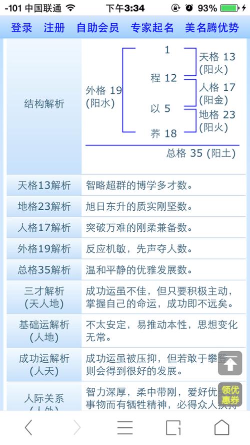 五格数理是依据姓名的笔画数和一定规则建立起来天格地格人格总格外格