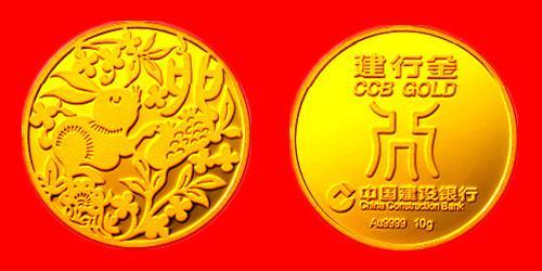 中国建设银行十二生肖创意金币